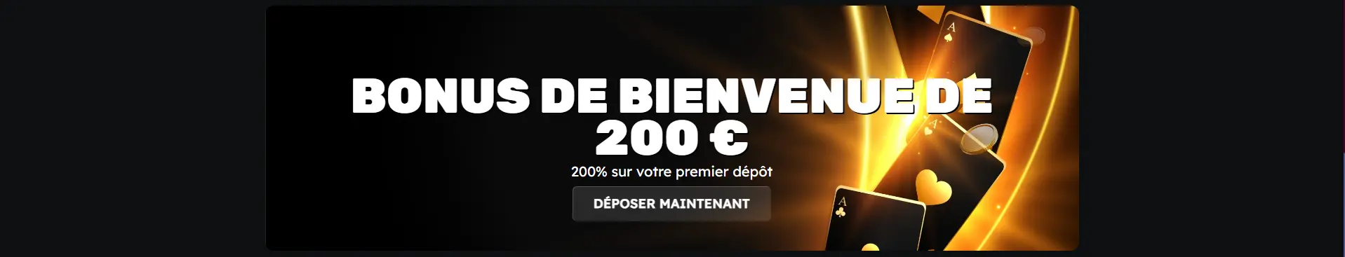Bonus de Bienvenue au Betzino
