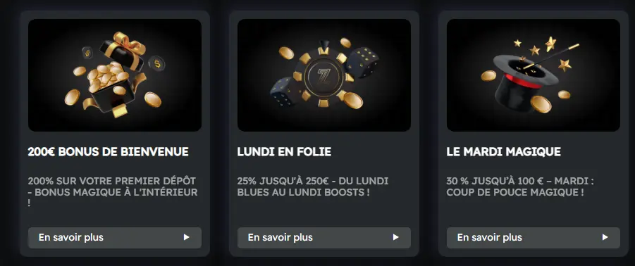 LUNDI EN FOLIE promotion au Betzino
