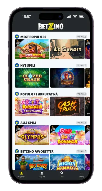 Application mobile au Betzino