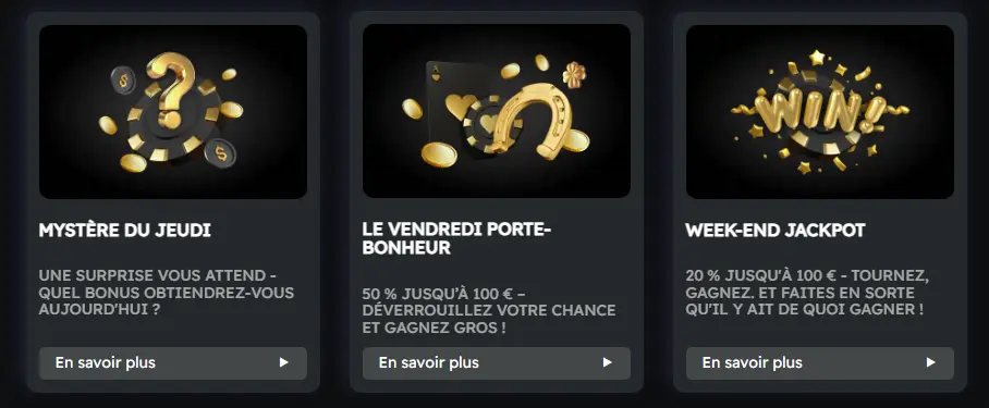 meilleures promotions au betzino